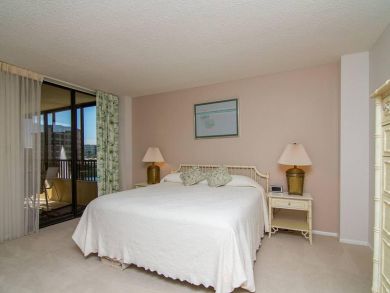 Master bedroom with king bed